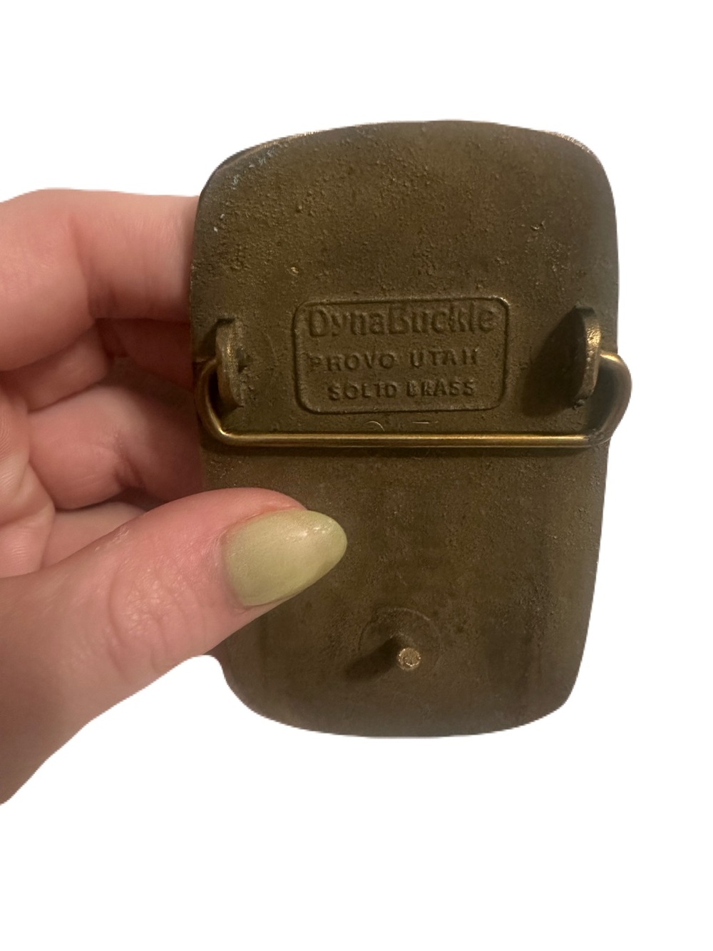 Vintage BETTER BILT Belt Buckle - Brass Agricultural Advertising - Picture 2 of 2